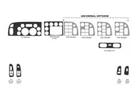 Camion Peterbilt 365 - Année 2016-2021 Style intérieur de la cabine Beaucoup d'origine Kit de garniture de tableau de bord - 1 Camion Peterbilt 365 - Année 2016-2021 Style intérieur de la cabine Beaucoup d'origine Kit de garniture de tableau de bord - 1
