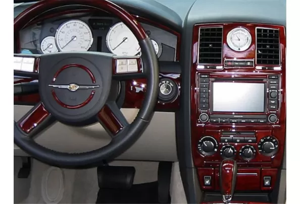 Chrysler PT Cruiser 2006-2010 Kit de garniture de tableau de bord intérieur 3D Dash Trim Dekor 43-Parts - 1