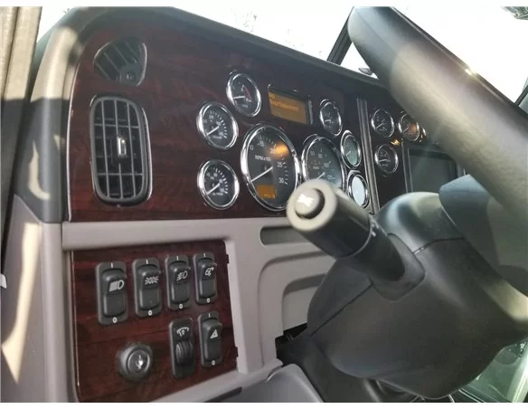 Peterbilt 389 Truck - Jaar 2016-2021 Interieur Cabinestijl Veel origineel Dash trim kit