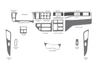 Camion Peterbilt 567 - Année 2022 Kit de garnitures pour tableau de bord intérieur style cabine complet - 1 Camion Peterbilt 567 - Année 2022 Kit de garnitures pour tableau de bord intérieur style cabine complet - 1