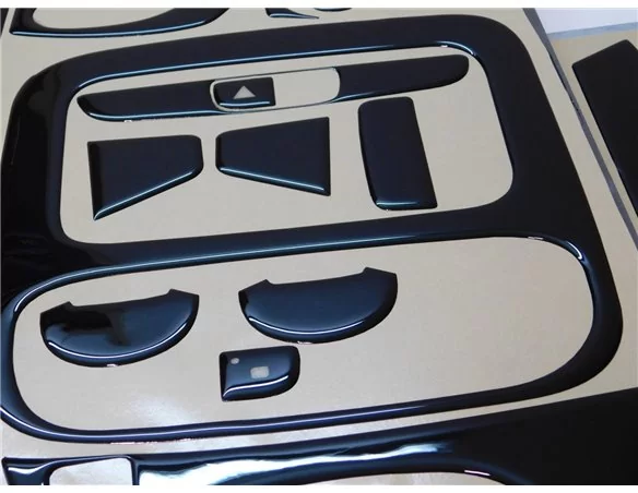 Opel Vivaro 01.2015 Kit de garniture de tableau de bord intérieur 3D Dash Trim Dekor 30-Parts