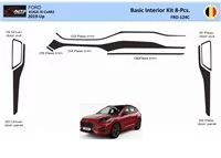 Ford Kuga III 2019-Up Intérieur WHZ Kit garniture de tableau de bord 8-Parts - 1 Ford Kuga III 2019-Up Intérieur WHZ Kit garniture de tableau de bord 8-Parts - 1