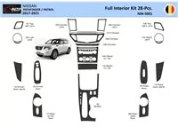 Nissan Pathfinder Patrol 2017-2021 Intérieur WHZ Kit de garniture de tableau de bord 28 pièces - 1 Nissan Pathfinder Patrol 2017-2021 Intérieur WHZ Kit de garniture de tableau de bord 28 pièces - 1