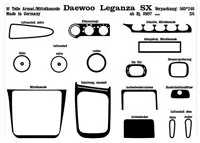 Daewoo Leganza 09.1997 Inleg dashboard Interieurset aansluitend en pasgemaakt op he 18 -Teile - 2 Daewoo Leganza 09.1997 Inleg dashboard Interieurset aansluitend en pasgemaakt op he 18 -Teile - 2