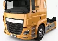 Trucks DAF DAF LF Carbon Fiber, Wooden look dash trim kits
