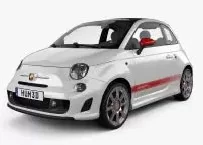 FIAT 500 Carbon Fiber, Wooden look dash trim kits