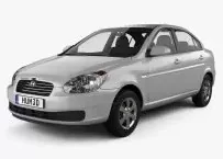 HYUNDAI ACCENT Carbon Fiber, Wooden look dash trim kits