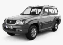 HYUNDAI Terracan Carbon Fiber, Wooden look dash trim kits