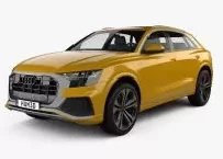 AUDI AUDI Q8 Carbon Fiber, Wooden look dash trim kits