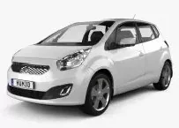 KIA VENGA Carbon Fiber, Wooden look dash trim kits