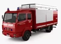 Trucks MERCEDES LKW MB NG SK Carbon Fiber, Wooden look dash trim kits