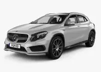 MERCEDES GLA GLB GLC GLE GLS Mercedes-Benz GLA-class Carbon Fiber, Wooden look dash trim kits