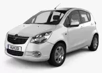 OPEL OPEL AGILA Carbon Fiber, Wooden look dash trim kits