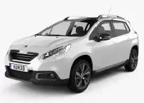 PEUGEOT PEUGEOT 2008 Carbon Fiber, Wooden look dash trim kits