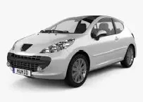 PEUGEOT PEUGEOT 207 Carbon Fiber, Wooden look dash trim kits
