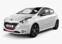 PEUGEOT PEUGEOT 208 Carbon Fiber, Wooden look dash trim kits