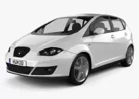SEAT ALTEA Carbon Fiber, Wooden look dash trim kits