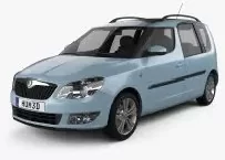 SKODA ROOMSTER Carbon Fiber, Wooden look dash trim kits