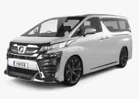 TOYOTA ALPHARD Carbon Fiber, Wooden look dash trim kits