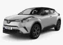 TOYOTA C-HR Carbon Fiber, Wooden look dash trim kits