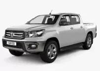 TOYOTA HILUX Carbon Fiber, Wooden look dash trim kits