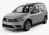 VOLKSWAGEN CADDY Carbon Fiber, Wooden look dash trim kits