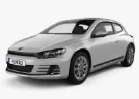 VOLKSWAGEN SCIROCCO Carbon Fiber, Wooden look dash trim kits