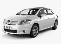 TOYOTA AURIS Carbon Fiber, Wooden look dash trim kits