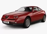 ALFA ROMEO ALFA GTV Carbon Fiber, Wooden look dash trim kits