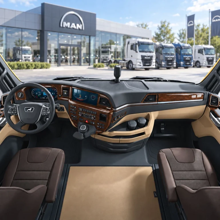 MAN TGX TGS TG3 decorative dashboard trim illustration from the 1473-TGX22 product gallery
